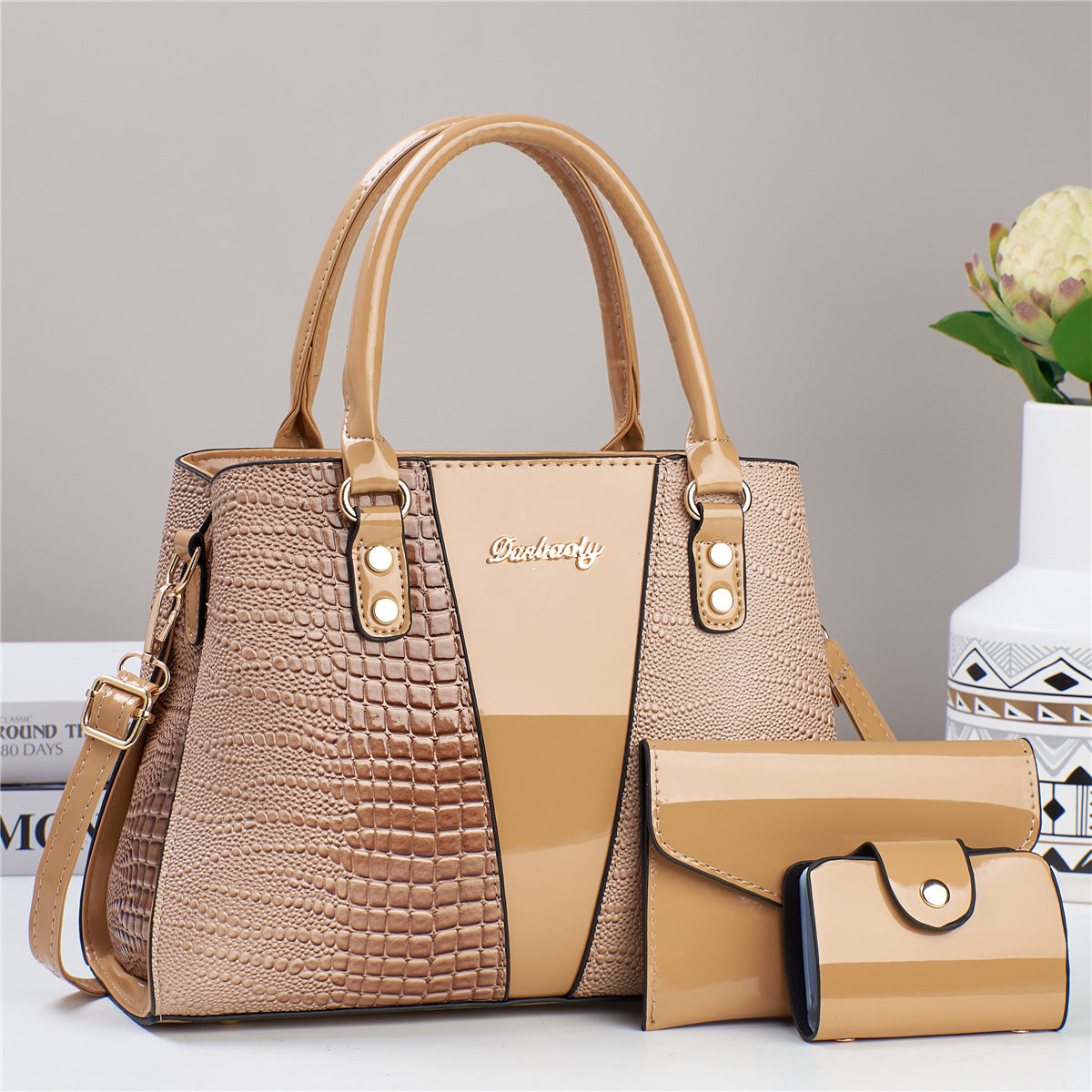 Big Bag Explosions New Foreign Trade Explosions Shoulder Messenger Bag Portable Women&#039;s Fashion Factory 2024 Women&#039;s All-match Spring