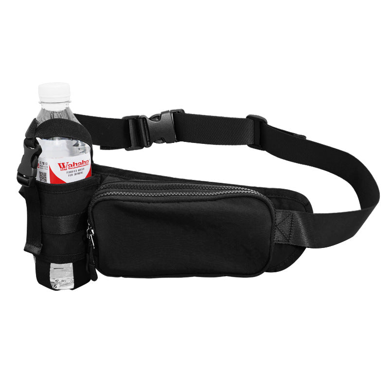 2024 New Portable Simple Sports Waist Bag Large Capacity Fitness Waist Bag Water Kettle Waist Bag Waterproof Crossbody Chest Bag