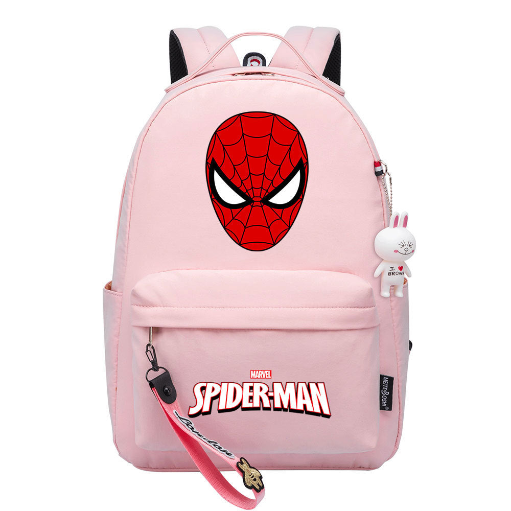 New Riman Super Hero Printed Youth Student Schoolbag Men&#039;s And Women&#039;s Casual Travel Bag Girls&#039; Backpack