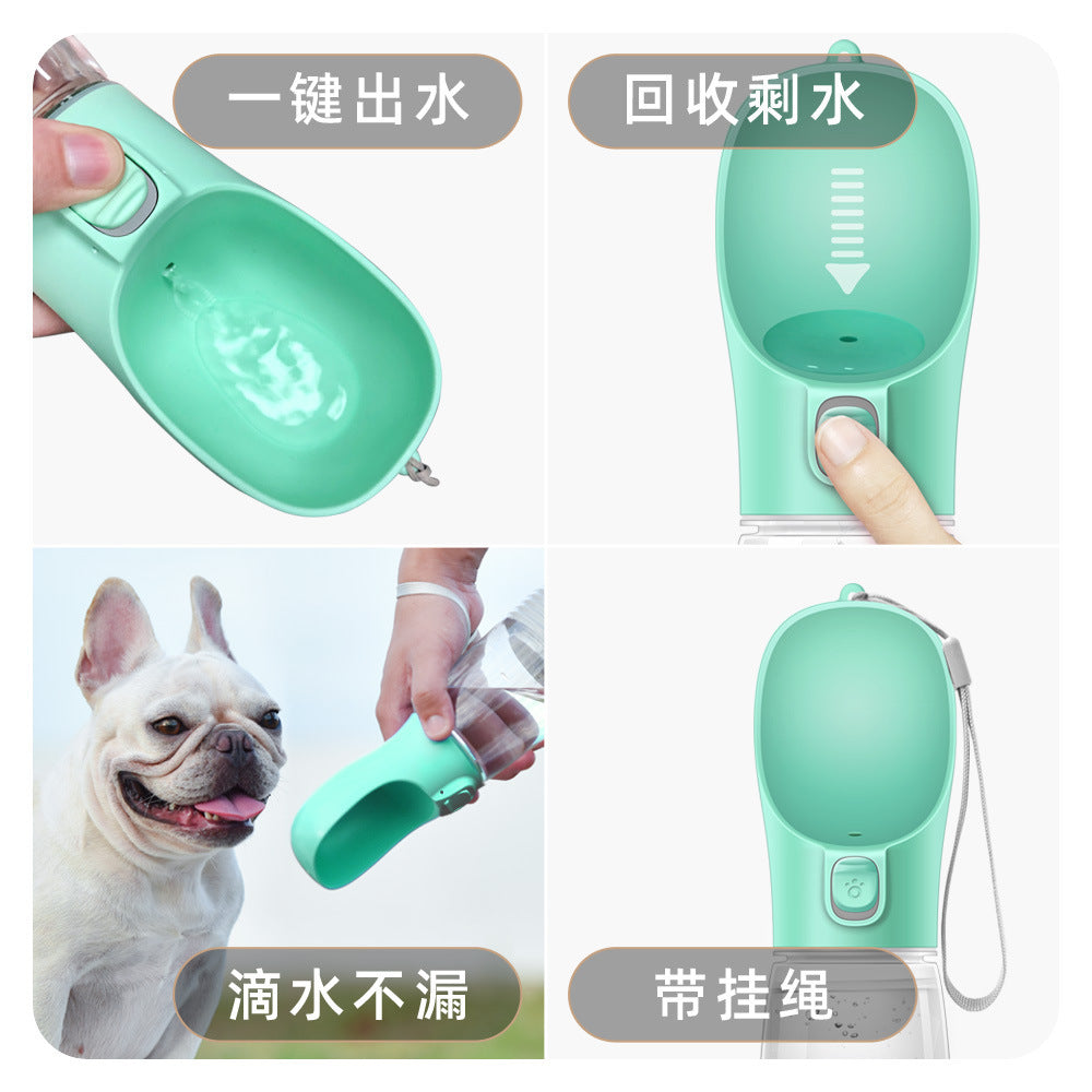 Dog Outing Kettle, Drinker, Cup, Portable Drinking Water Feeder, Dog Walking Water Bottle, Pet Tumbler Supplies