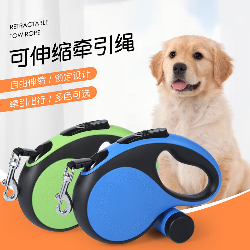 Pet Leash Retractable Garbage Bag Cat And Dog Rope Outdoor Portable Automatic Tractor