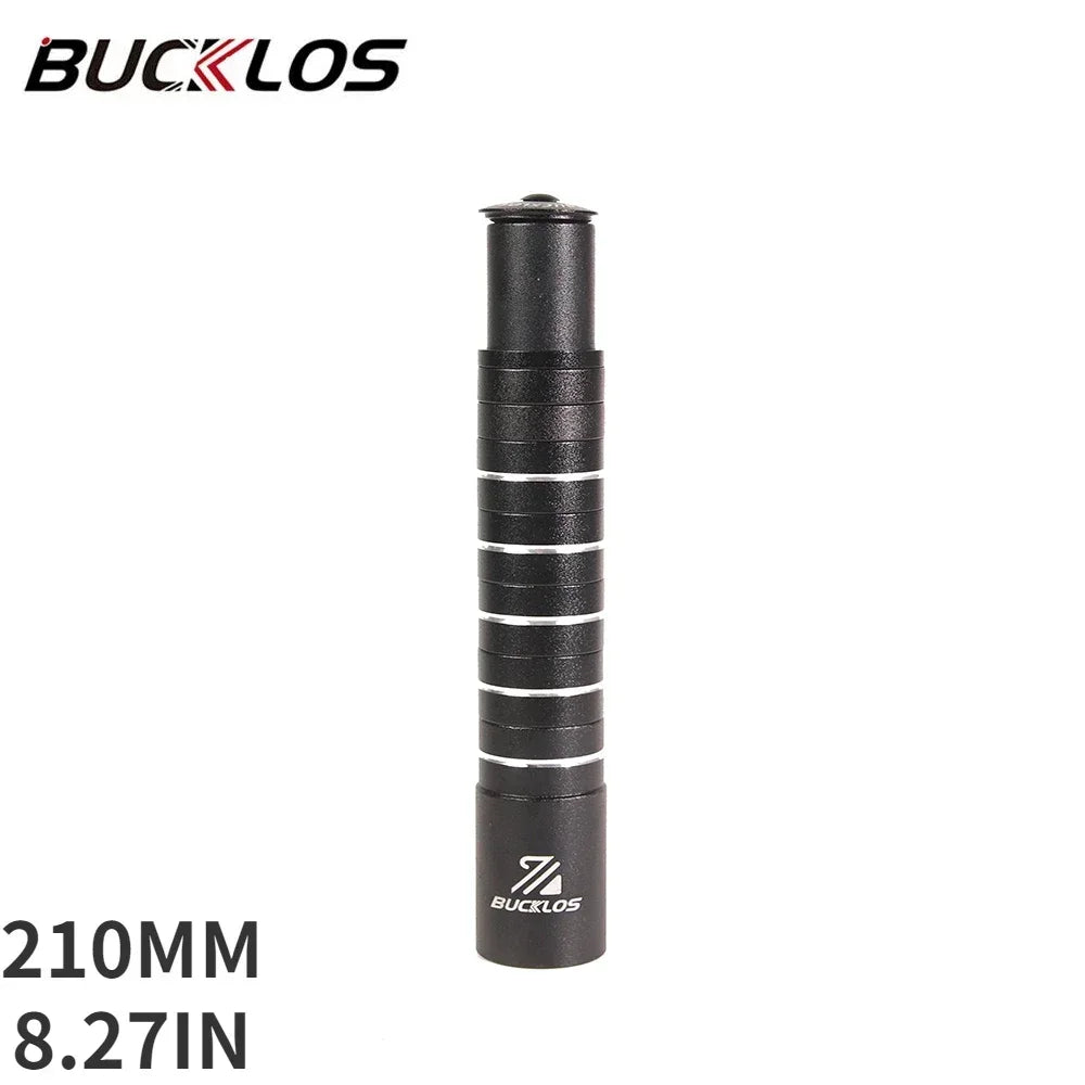 BUCKLOS Bicycle Fork Stem Rise Up 115mm 180mm 210mm Bike Stem Height Extender Road Mountain Bike Handlebar Raise Adapter