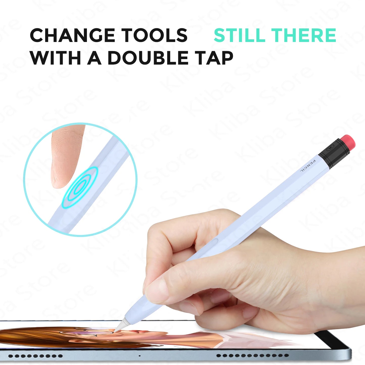 For Apple Pencil 2/1 Case For iPad Tablet Touch Pen Stylus Protective Sleeve Cover Pencil 1/2 Cases