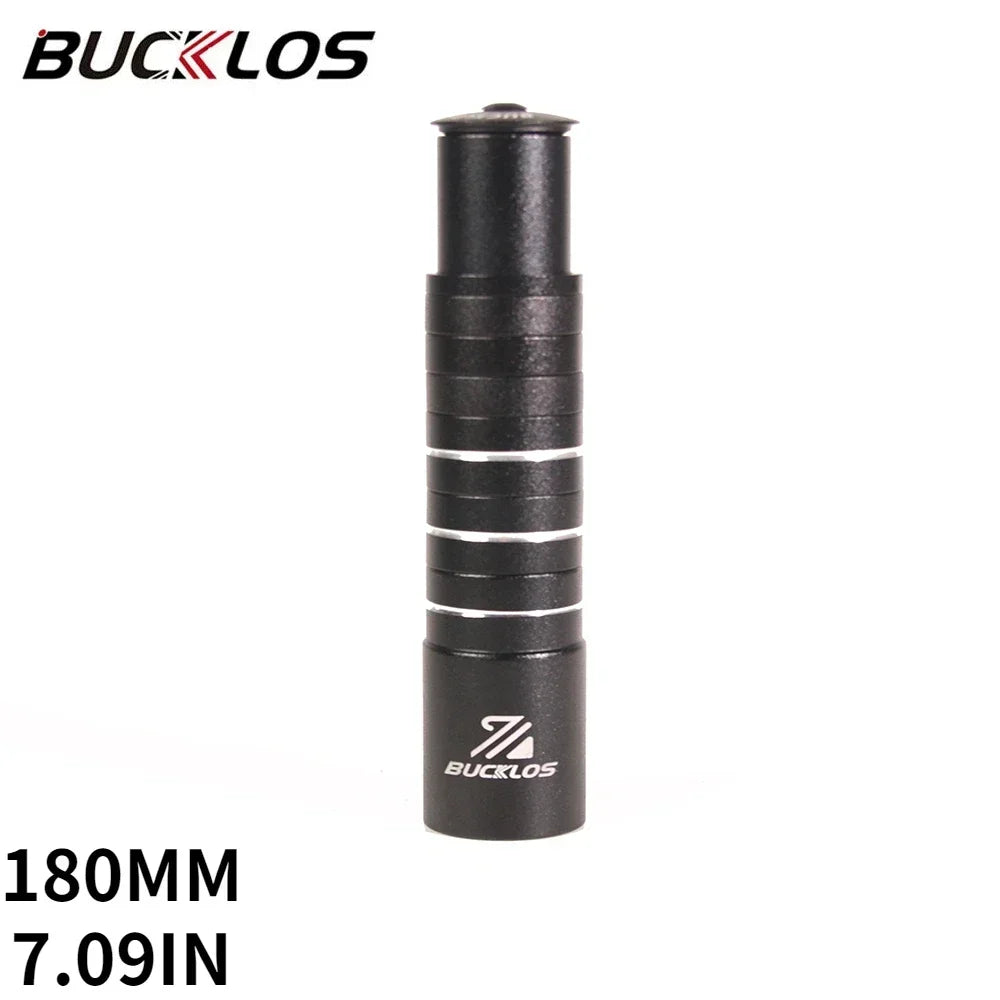 BUCKLOS Bicycle Fork Stem Rise Up 115mm 180mm 210mm Bike Stem Height Extender Road Mountain Bike Handlebar Raise Adapter