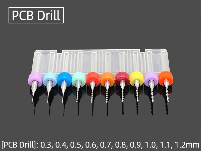 Semi-Automatic Mini Micro Hand Drill Aluminum Spiral Hand Manual Push Chuck 0.2-3.0mm Twist Drill Bits Manual Hole Punch Tools