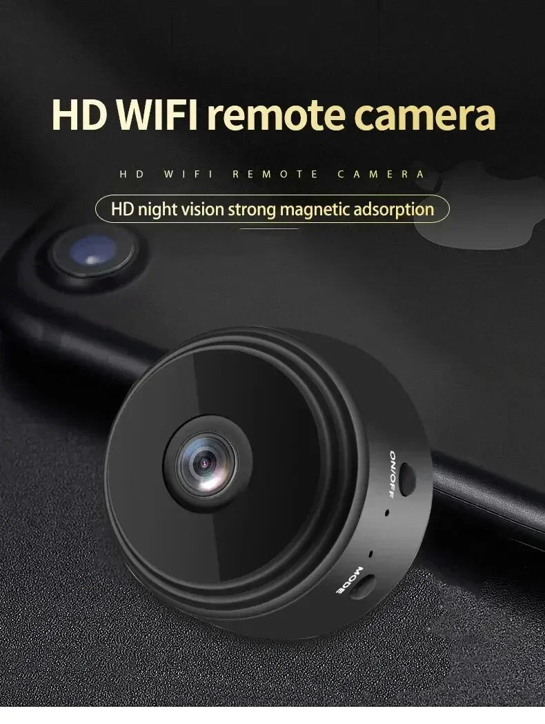 A9 WiFi Mini Camera HD Wireless Video Recorder Voice Recorder Security Monitoring Camera Smart Home For Infants And Pets