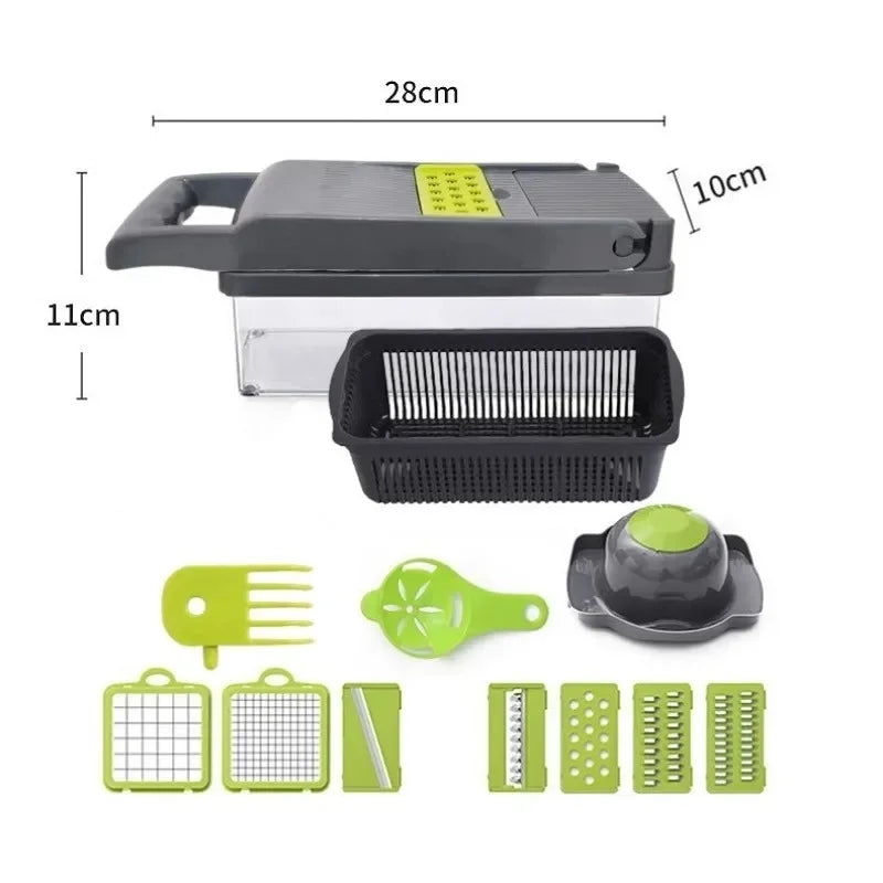 Multifunctional Vegetable Chopper Handle Food Grate Food Chopper