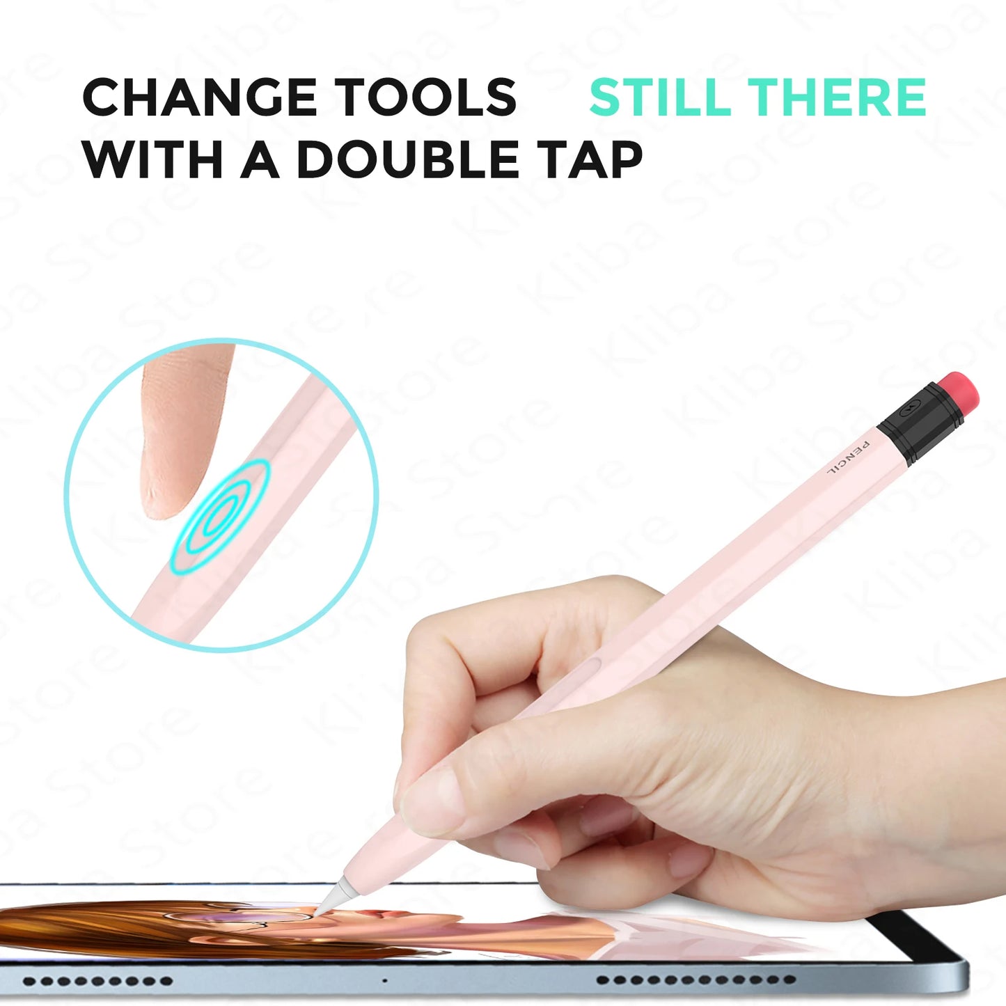 For Apple Pencil 2/1 Case For iPad Tablet Touch Pen Stylus Protective Sleeve Cover Pencil 1/2 Cases